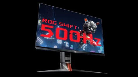 El primer monitor con 500 Hz es de ASUS y NVIDIA: una locura de tasa de ...