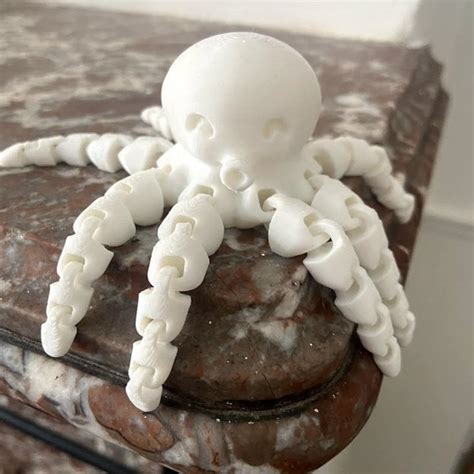 3d Printed Octopus Etsy Uk