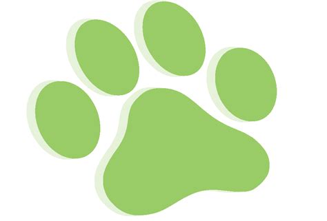 Du Paw Print Clipart Best