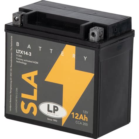 SLA YTX14 3 Motor Accu 12 Volt 12 Ah 51205 MS LTX14 3 Accu