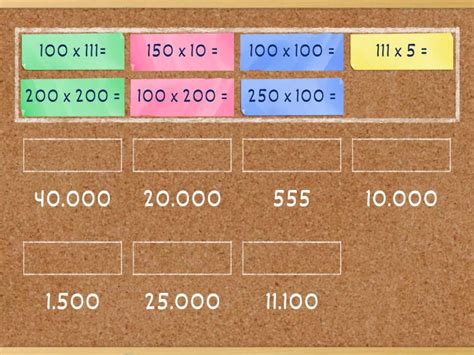 Perkalian Match Up