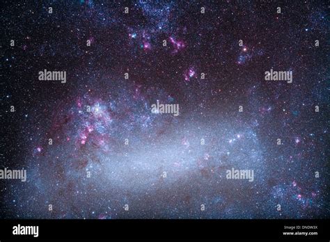 The Tarantula Nebula Ngc In The Large Magellanic Cloud Stock