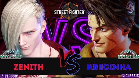 Sf6 👊 Zenith Ed Vs Kbecinha Luke 👊 Replay Match Street Fighter 6