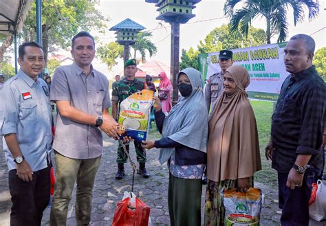 Tekan Inflasi Dinas Pangan Aceh Gelar Pangan Murah Di Sabang