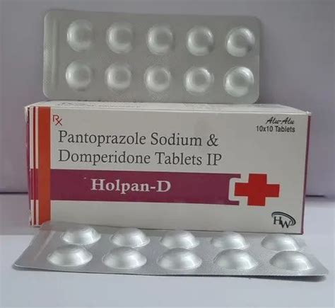 Pantoprazole Sodium Domperidone Tablets Ip Mg At Rs Box In