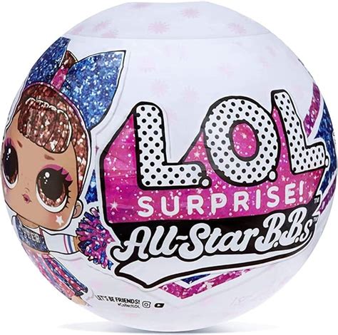 Lol Surprise All Star Bbs Cheer Team Sports Themed Sparkly Doll With 8 Surprises And Fashion