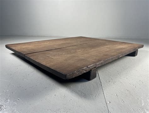 Low Wooden Wabi Sabi Table Japan Shōwa 1930s 223670