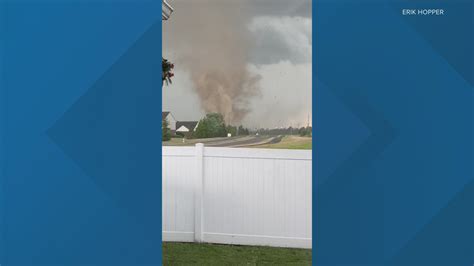 Tornado Video South Of Stones Crossing In Johnson County Indiana June