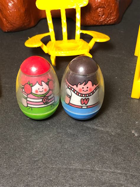 70s Romper Room Hasbro Weebles Tree House With Extras Weeble Etsy