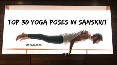 Yoga Poses Names In English And Sanskrit | Blog Dandk