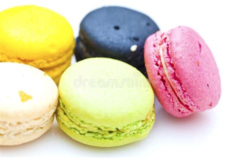 Colorful Macaroons Stock Photo Image Of Snack Pile 15928436