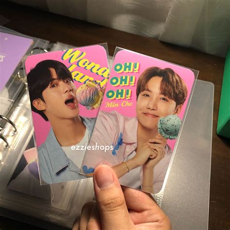 Take All Bts Jin Jhope Baskin Robbins Official Photocard Hobbies