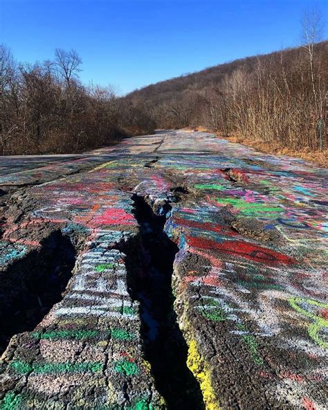 This Graffiti-Covered Abandoned Highway In Pennsylvania Looks Like A Scene From A Horror Movie ...