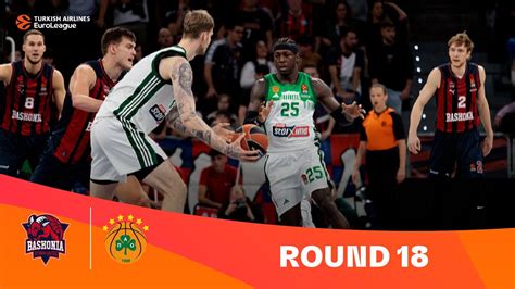 Baskonia Panathinaikos Round Highlights Turkish Airlines