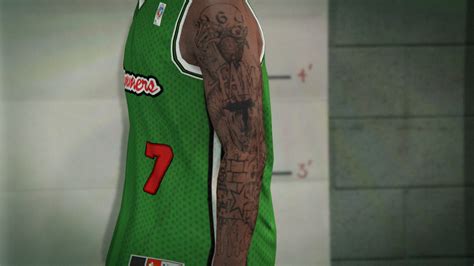 Nba 2k14 My Player Tattoos