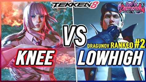 T8 🔥 Knee Lili Vs Lowhigh 2 Ranked Dragunov 🔥 Tekken 8 High Level