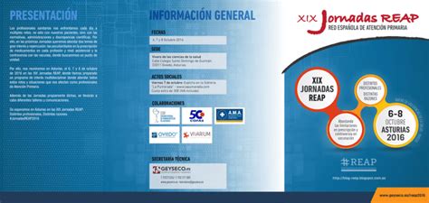 Xix Jornadas Reap Programa