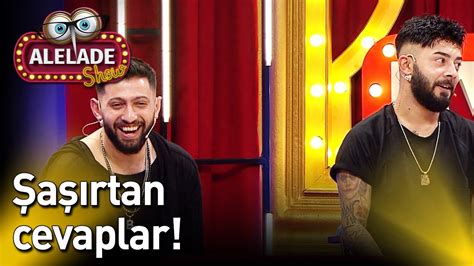 Doğu Demirkol ile Alelade Show Şaşırtan Cevaplar YouTube