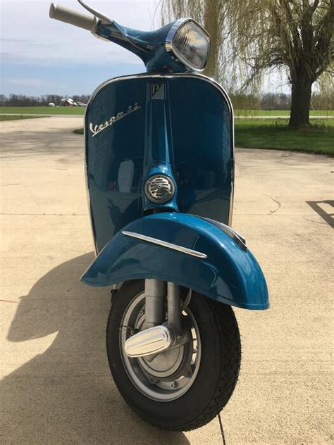 1966 Vespa 180 SS Super Sport 1234VVVVV Registry Two Stroke Smoke