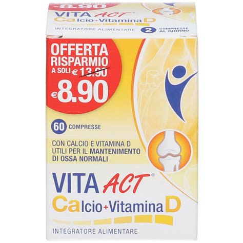 Vita Act Calcio Vitamina D 60 Pz Redcare