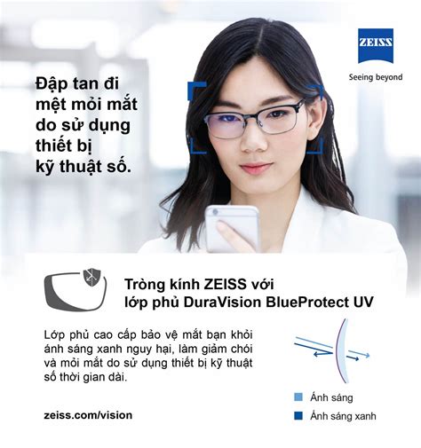 Tròng Kính Zeiss Duravision Blueprotect Uv Hàng Chính Hãng Mắt Kính