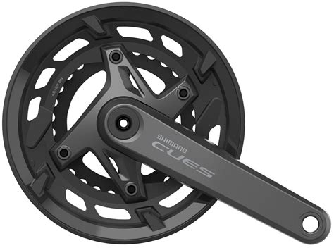 Shimano Cues Fc U Speed Crank With Chain Guard Crankset