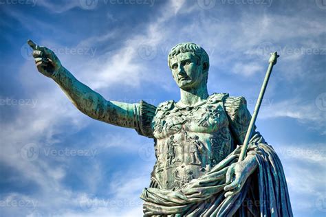 The Roman Emperor Gaius Julius Caesar Statue In Rome Italy 3327391