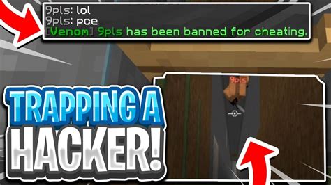 Trapping A Hacker Banned Living In A Locker Minecraft Hcf Youtube