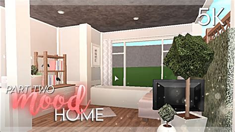 Bloxburg Mood Home K Part Mobile Speedbuild Youtube