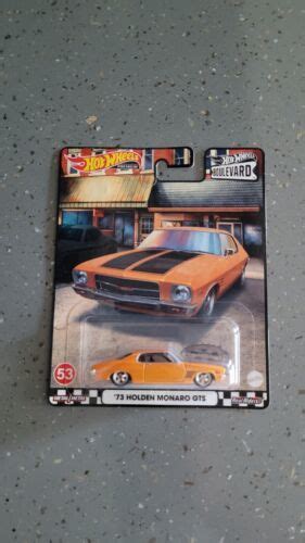 Holden Monaro Gts Hot Wheels Premium Boulevard Orange Hcr