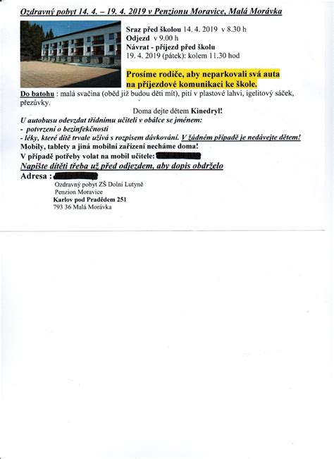 Šikulové: ŠVP - info