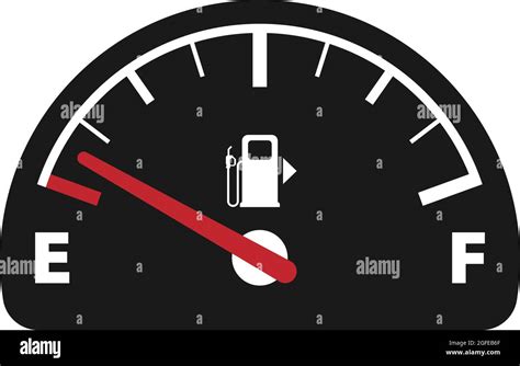 S Mbolo Del Indicador De Combustible Aislado Sobre Fondo Blanco