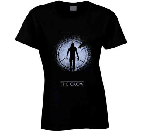 The Crow Gothic Retro Movie Artwork T Shirt Etsy