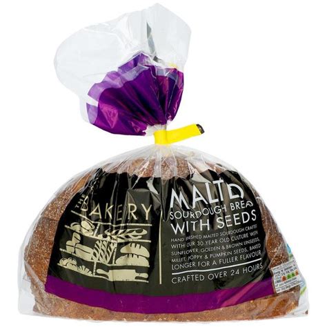 Mands Malted Sourdough Bread With Seeds Ocado