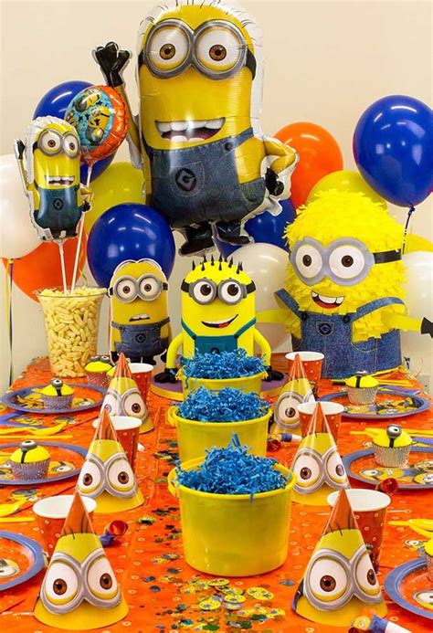 Decoração De Festa Simples Dos Minions Últimas Decoração