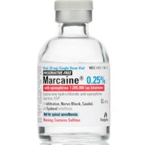 Marcaine Wepinephrine Injection 05 Suprememed