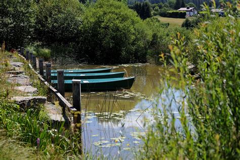 Les Barques Du Lac De Remoray Doubs Michel Arnoux Flickr