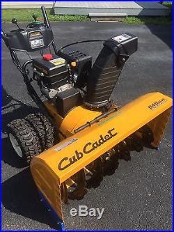 2012 MTD Cub Cadet 945 SWE 2 Stage 45 Wide Dual Tire Snowblower Snow