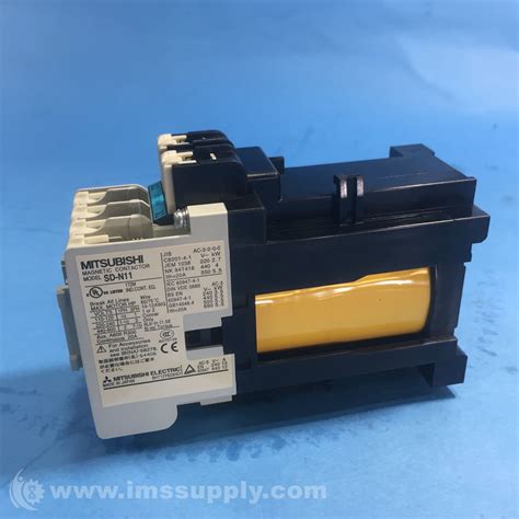 Mitsubishi Sd N Dc Magnetic Contactor V Coil Ims Supply