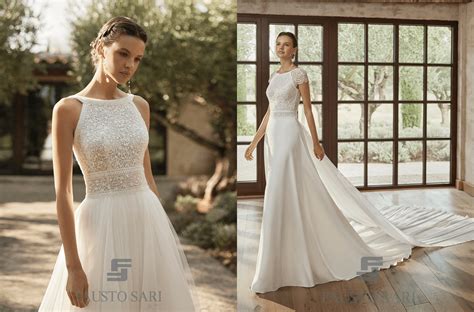 Abito Da Sposa Aire Barcelona Fausto Sari Atelier