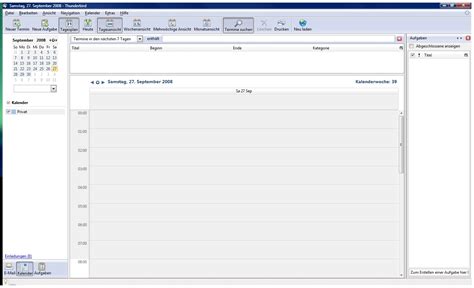 Thunderbird Zeitrechnung Aufwärts Dem Desktop Ein Umfassender