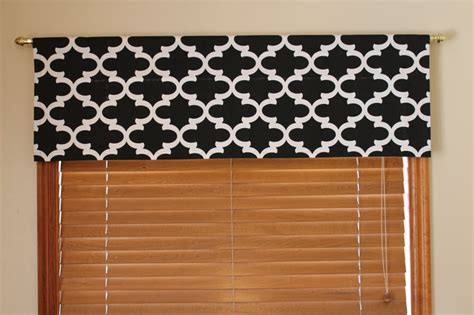 Black Window Valances-window Treatments-you Choose Your Size - Etsy