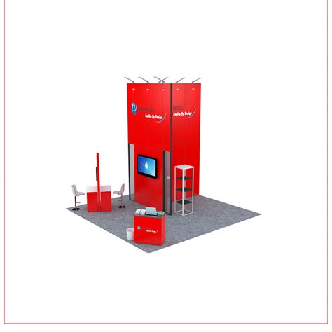 20x20 Trade Show Booth Rental Pkg 462 LV Exhibit Rentals