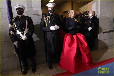 Lady Gaga Performs the National Anthem at Presidential Inauguration ...