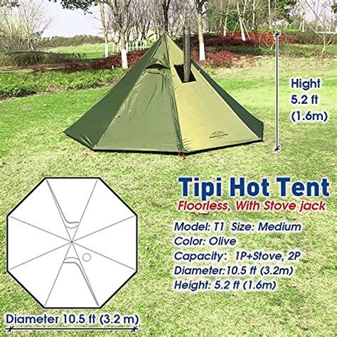 Preself Tipi Hot Tent Model T Adventur Gear