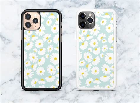 Cute Aesthetic Daisy Floral Rubber Phone Case For Iphone 6 Se Etsy Uk