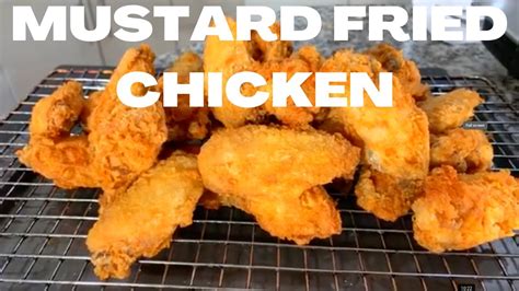 Mustard Fried Chicken Dinner Youtube