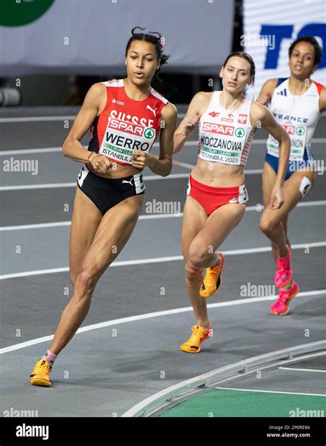 Audrey Werro Of Switzerland Competing In Heat Four Of The Womens 800m