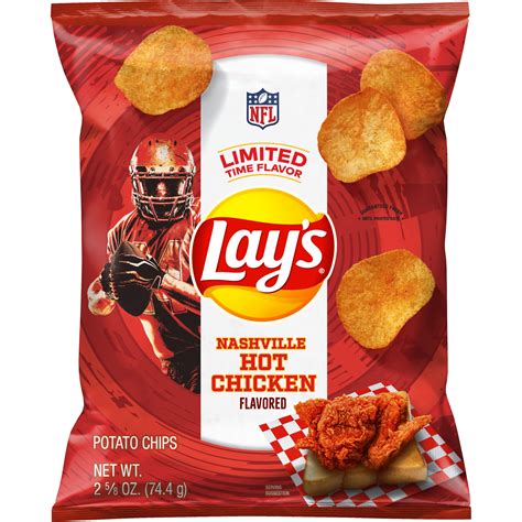 Lays Nashville Hot Chicken Flavored Potato Chips Smartlabel™