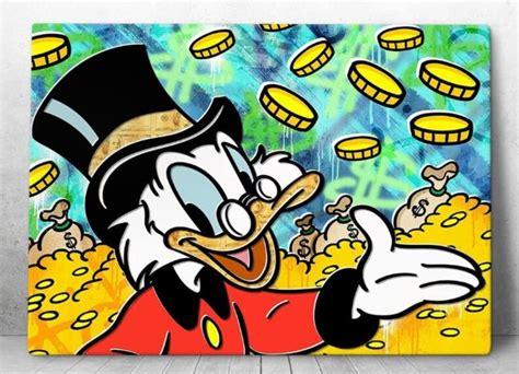 Richie Rich Mcduck Wall Art Smell Of Money Alec Etsy Ireland